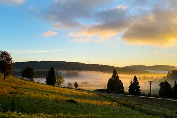 Manchmal lohnt es sich, früh aus den Federn zu steigen