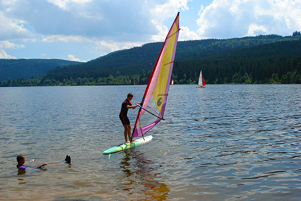 Windsurfen auf dem Schluchsee